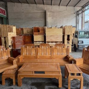 SaLon Âu Á Gõ Đỏ