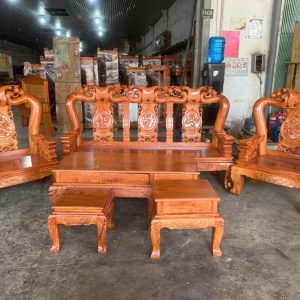 SaLon Hương Đá Đào Cột 12 (Tay Nghê)