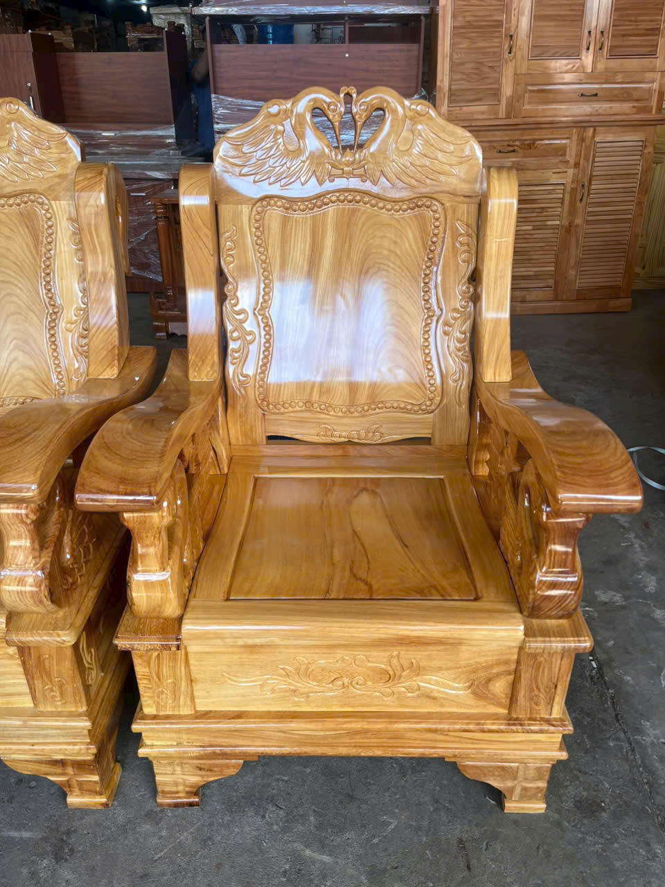 SaLon Thùng Gõ Đỏ (Thiên Nga, Rùa) - Ảnh 8