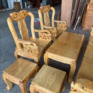 Alternative view of SaLon Gõ Đỏ Đào Cột 8 (Tay Rồng)