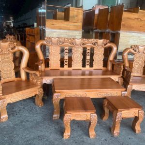 SaLon Sồi Đào Cột 12