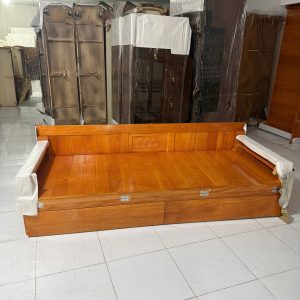 Giường Gấp Thông Minh Gỗ Sồi Ngăn Kéo (màu Cánh Dán)