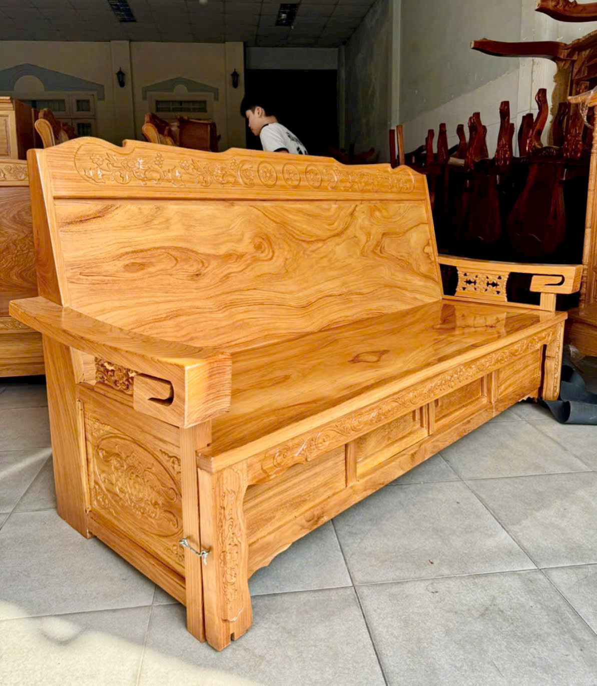 Trường Kỷ Gõ Đỏ - Ảnh 4