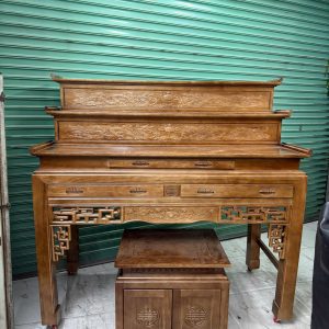 Án Gian Gỗ Sồi 3 Tầng (màu óc chó)