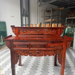 Bàn Thờ Gỗ Muồng 2 Tầng