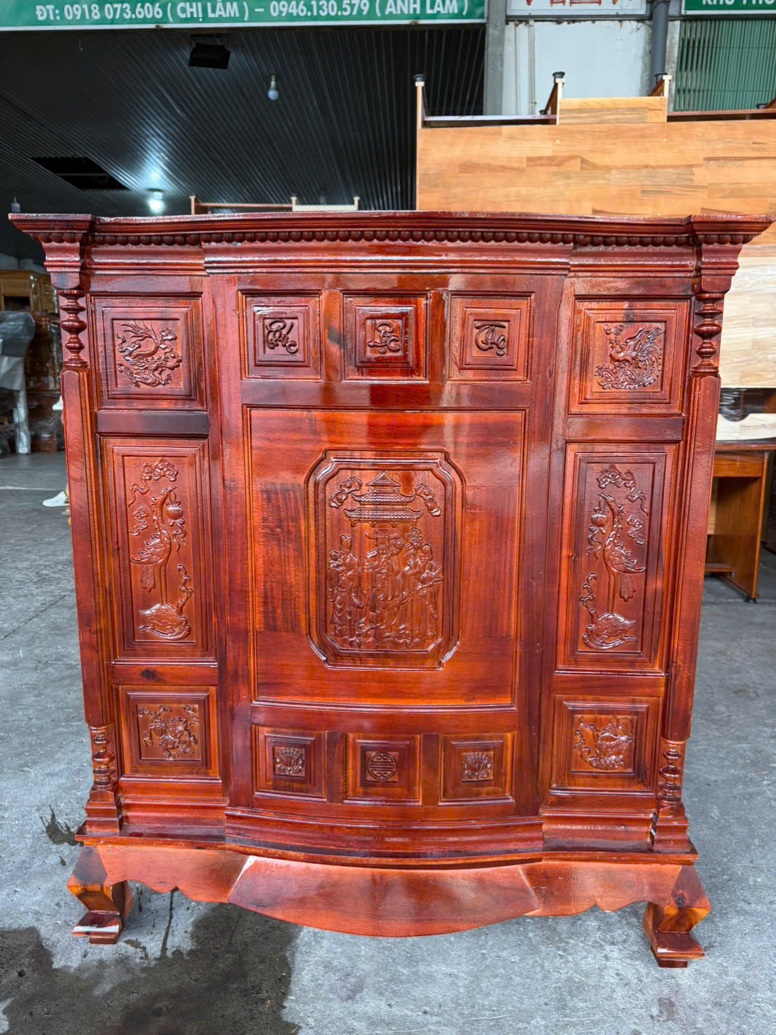 Tủ Thờ Gỗ Tràm Muỗi