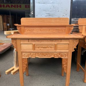 Bàn Thờ Gỗ Gõ Đỏ Loại 2 (2 Tầng)