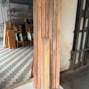 Bộ Thang & Dạt Giường Gỗ Dầu