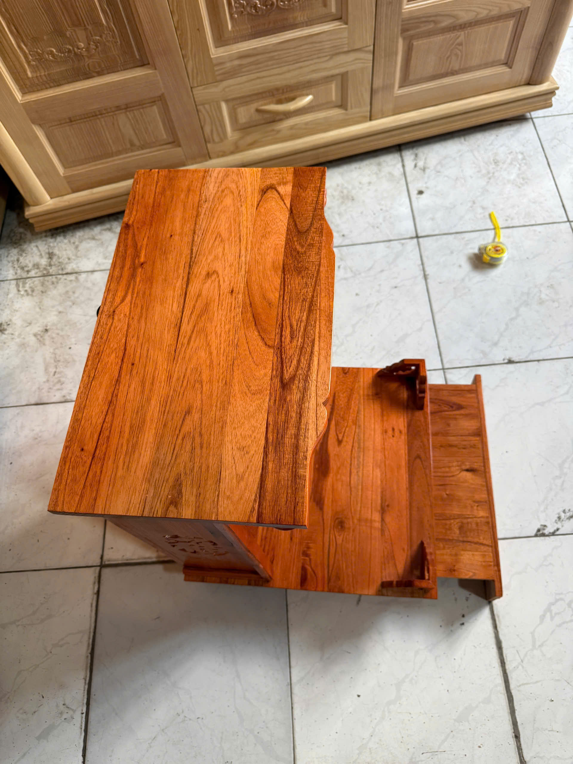Bàn Thờ Ông Địa Thường Gỗ Xoan - Ảnh 10