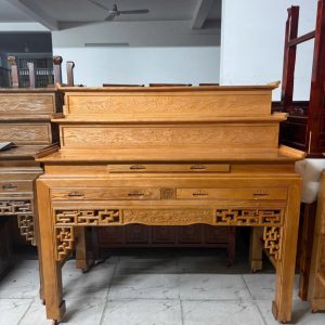 Alternative view of Án Gian Gỗ Sồi 3 Tầng (màu Lau Hương)