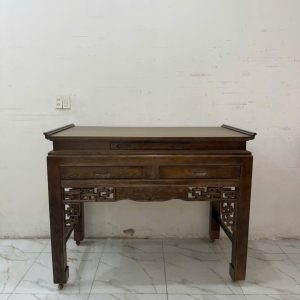 Án Gian Gỗ Sồi 1 Tầng (màu Óc Chó)