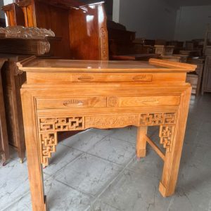 Án Gian Gỗ Sồi 1 Tầng (màu Lau Hương)