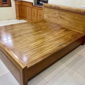 Giường Ngủ Gỗ Hương Xám Phủ (Dạt Phản)