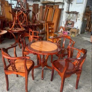 Alternative view of Bộ Bàn Trà Gỗ Tràm 4 Ghế
