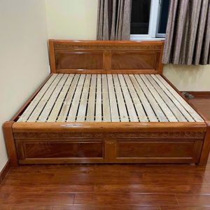 Giường Ngủ Gỗ Xoan Đào Lào