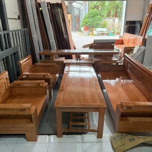 SoFa Pháo Nhỏ Gỗ Sồi (màu Cánh Dán)