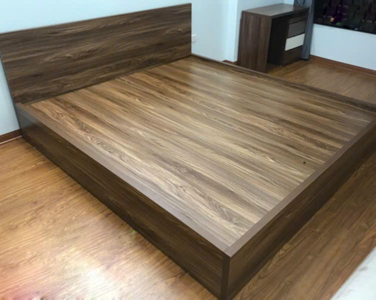 Giường Ngủ MDF (gỗ Công Nghiệp) - Ảnh 2