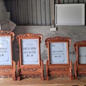 Khung Hình Gỗ Hương Đá Đủ Size