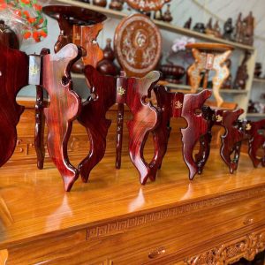 Chò 3 Chân Gỗ Tràm Đặt Dĩa Trái Cây