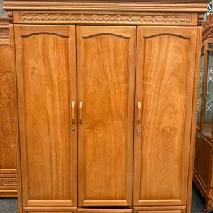 Tủ Áo Gõ Đỏ Loại 2 ngang 1m6