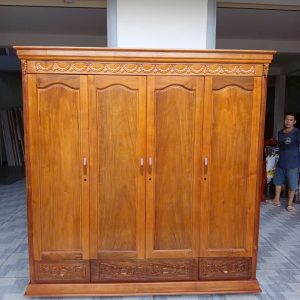 Tủ Áo Gỗ Tràm 2m