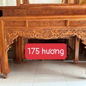 Alternative view of Án Gian Gỗ Hương Đá 1 Tầng ngang 1m75