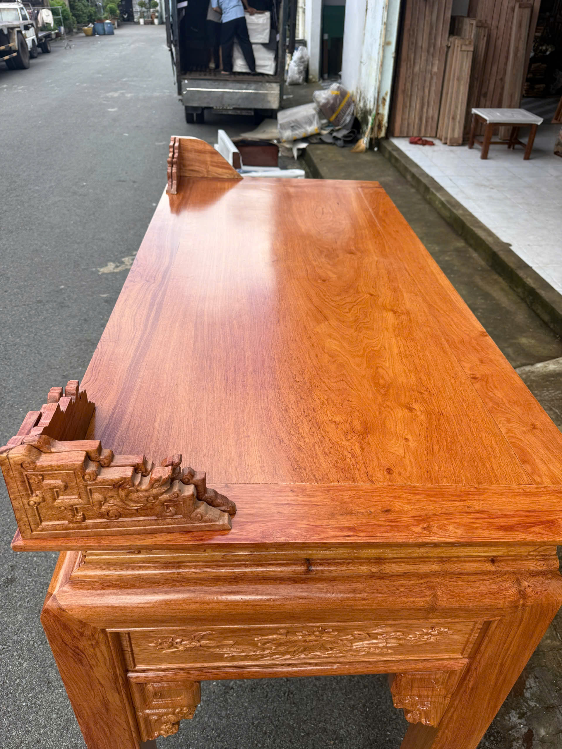 Án Gian Gỗ Hương Đá ngang 175 1 Tầng - Ảnh 5