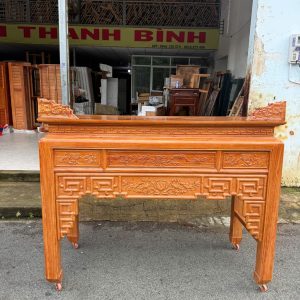Án Gian Gỗ Hương Đá ngang 175 1 Tầng