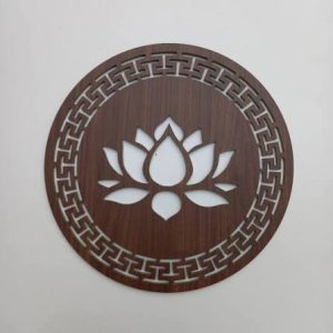 Hoa Sen Ốp Tường Trang Trí Bàn Thờ